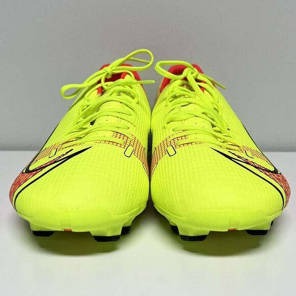 NEW Nike Mercurial Vapor 14 Academy FG MG Volt Soccer Cleats CU5691-760 Mens 11 - Picture 3 of 7